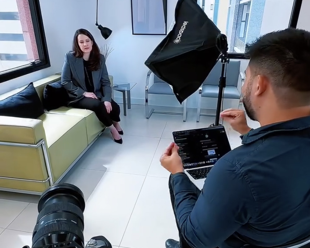 Bruno Freitas nos bastidores
