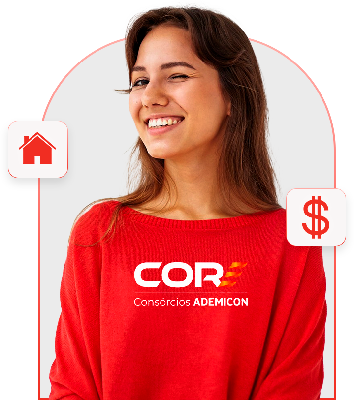 Consultora CORE Ademicon sorrindo